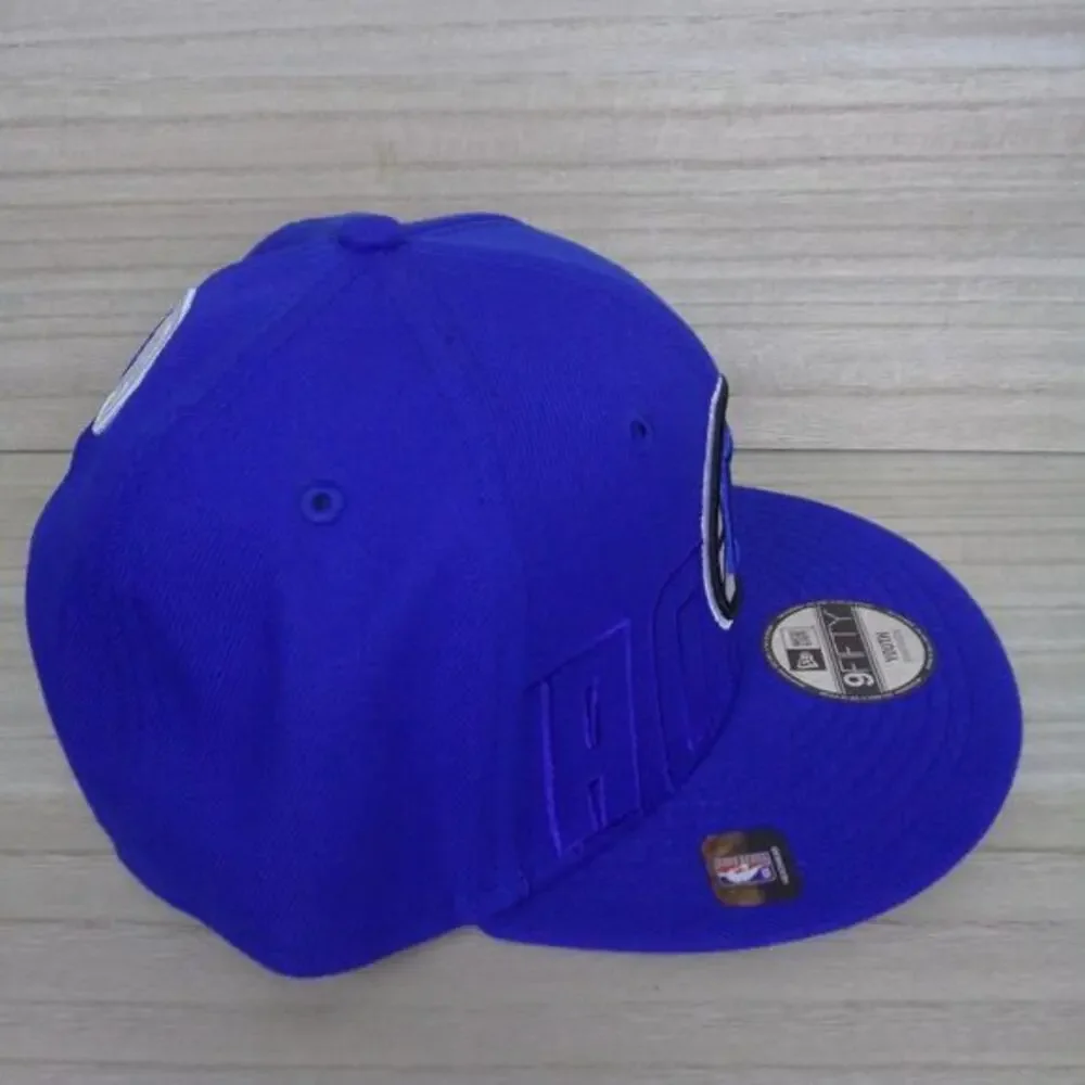 LA Clippers New Era Royal Official Team Color 9FIFTY Snapback Hat Youth‎